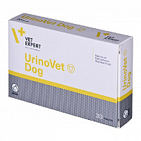 Таблетки VetExpert UrinoVet Dog УриноВет Дог 400 мг для підтримки і відновлення функцій сечової системи собак, 30 таб
