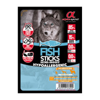 Полувлажное лакомство для собак ALPHA SPIRIT сток с рыбой (x4 шт.) 40g