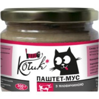 Паштет КОТик с говядиной 300г