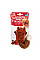 Іграшка для собак Лисиця з пищалкою GiGwi Plush, текстиль, 9 см