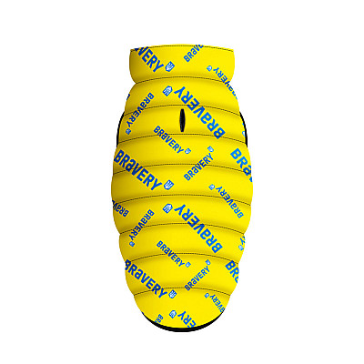 Курточка для собак WAUDOG Clothes малюнок "Сміливість", S30, В 58-62 см, С 42-46 см