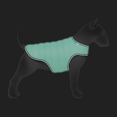 Курточка-накидка для собак AiryVest Lumi, світиться у темряві, XS, А 26 см, B 33-41 см, С 18-26 см