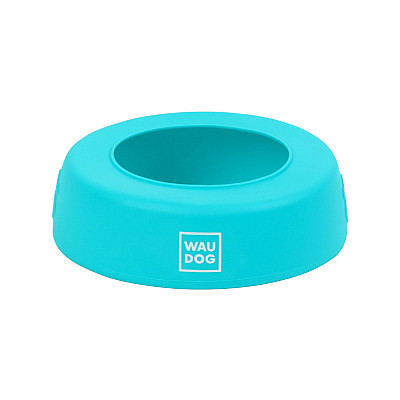 Миска-непроливайка WAUDOG Silicone, 750 мл голубой