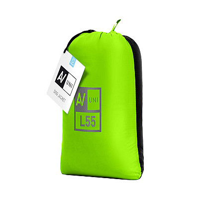 Куртка двостороння AiryVest UNI, розмір L55, салатово-чорна