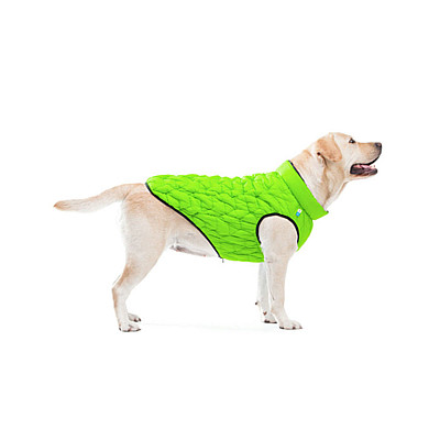 Куртка двостороння AiryVest UNI, розмір L55, салатово-чорна