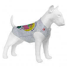 Майка для собак WAUDOG Clothes рисунок "Год и Морти 2", S35, B 48-54 см, С 28-33 см