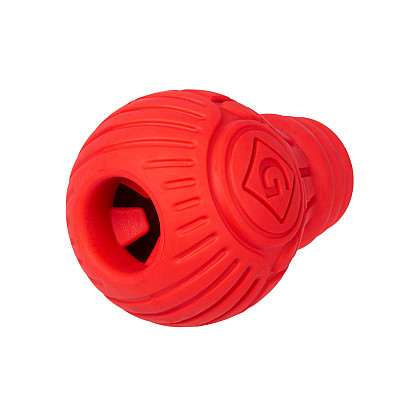 Игрушка для собак Лампочка резиновая GiGwi Bulb Rubber, резина, M, красная