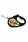 Повідець-рулетка для собак WAUDOG R-leash, малюнок "Мілітарі", XS, до 12 кг, 3 м, світловідбиваюча стрічка