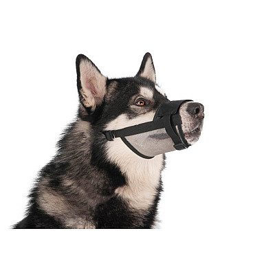 Намордник з нейлону "Dog Extreme" регульований з сіткою №1 (А:14-20см) (йорк, пудель, кокер-спанієль, шпіц)