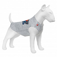 Майка для собак WAUDOG Clothes малюнок "Супермен, правда, справедливість", S35, B 48-54 см, С 28-33 см