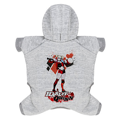 Комбінезон для собак WAUDOG Clothes малюнок "Харлі Квінн", софтшелл, L55, B 69-76 см, С 46-52 см