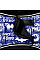 Курточка-накидка для собак WAUDOG Clothes, рисунок "Бэтмен бело-голубой", L, А 41 см, B 58-70 см, С 42-52 см
