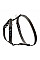 Шлей "CoLLaR" одинарная для малых и средних собак (ширина 20мм, А:40-56см, В:57-65см) черный