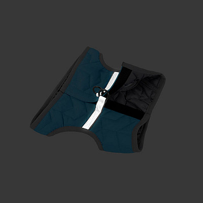 Шлей мягкая AiryVest ONE, размер XS4 голубой