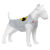 Майка для собак WAUDOG Clothes малюнок "Бетмен лого", XS30, B 40-46 см, С 23-28 см