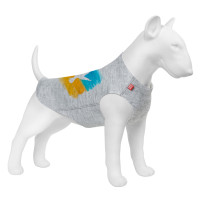 Майка для собак WAUDOG Clothes рисунок "Флаг", M45, B 64-70 см, С 35-40 см