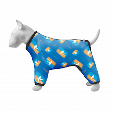 Вітровка для собак WAUDOG Clothes, малюнок "Прапор", S40, В 56-59 см, С 37-40 см