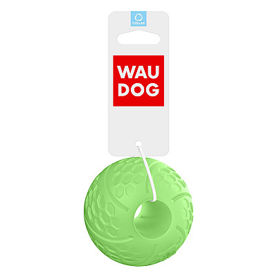 М'ячик світлонакопичувальний WAUDOG Fun з отвором для смаколиків, 7 см