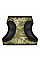 Шлея для собак м'яка WAUDOG Clothes з QR паспортом, "Мілітарі", S2, В 46-50 см, С 43-45 см