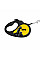 Поводок-рулетка для собак WAUDOG R-leash, рисунок "Бэтмен Желтый", M, до 25 кг, 5 м, светоотражающая черная лента