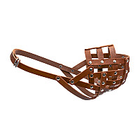 Намордник м'який "CoLLaR" №4 (ротвейлер кобель) коричневий