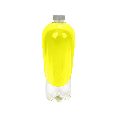 Поїлка-насадка на пляшку WAUDOG Silicone, 165х90 мм жовтий