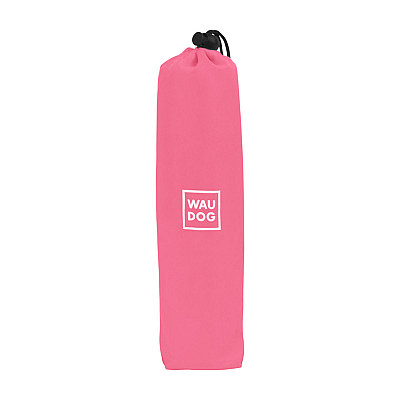 Миска складная WAUDOG Silicone,385х230х50 мм розовый