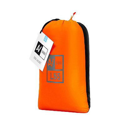Куртка двостороння AiryVest UNI, розмір L55, помаранчево-чорна