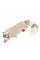 Игрушка для собак Енот с пищалкой GiGwi Plush, текстиль, 17 см