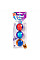 Игрушка для собак Три мяча с пищалкой GiGwi BALL, резина, 5 см