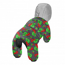 Комбінезон для собак WAUDOG Clothes малюнок "Калина", S30, В 57-59 см, С 40-43 см