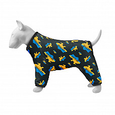 Вітровка для собак WAUDOG Clothes, малюнок "Дім", S30, В 57-59 см, С 44-46 см