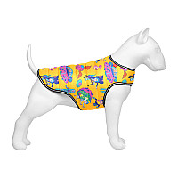 Курточка-накидка для собак WAUDOG Clothes, рисунок "Год и Морти 3", S, А 32 см, B 41-51 см, С 25-35 см