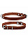 Ошейник &Cot;CoLLaR одинарный (ширина 12мм, длина 24-32см) коричневый