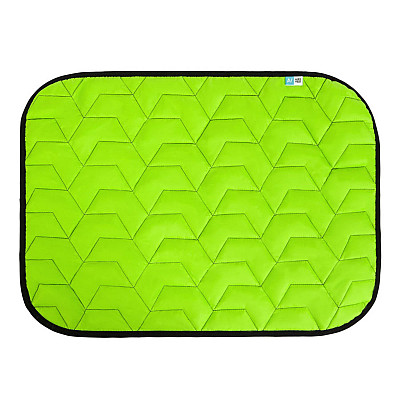 Підстилка AiryVest для собак, салатова-чорна, розмір L, 100х70 см