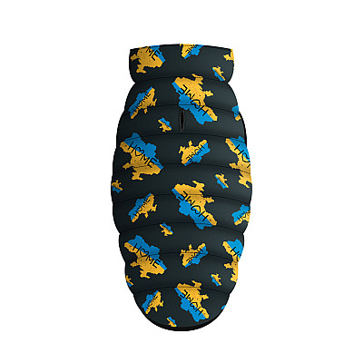 Курточка для собак WAUDOG Clothes малюнок "Дім", M40, В 63-67 см, С 39-43 см