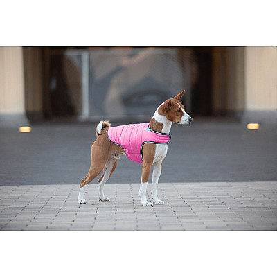 Куртка-накидка для собак AiryVest, XL, B 68-80 см, С 42-52 см розовый