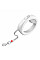 Поводок-рулетка для собак WAUDOG R-leash, круглая, XS-M, до 40 кг, 2,9 м, светоотражающая лента белый