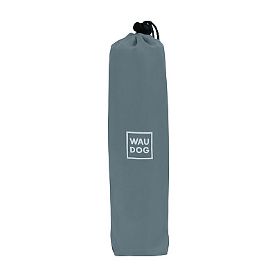 Миска складная WAUDOG Silicone,385х230х50 мм серый