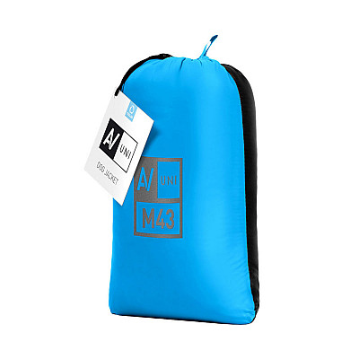 Куртка двостороння AiryVest UNI, розмір M 43, блакитно-чорна