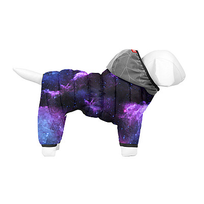Комбинезон для собак WAUDOG Clothes рисунок "NASA21", L50, В 70-74 см, С 47-50 см