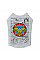 Майка для собак WAUDOG Clothes малюнок "Чудо-жінка комікс", XS22, B 30-35 см, С 19-24 см
