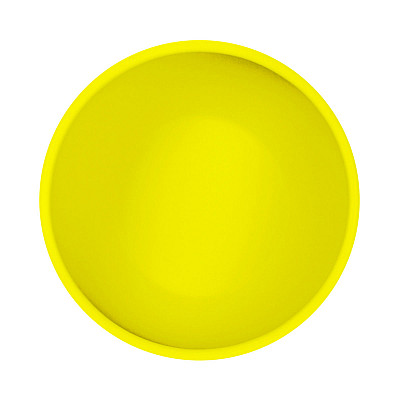 Миска WAUDOG Silicone, 250 мл желтый