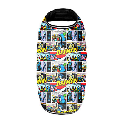 Курточка-накидка для собак WAUDOG Clothes, малюнок "Бетмен комікс", S, А 32 см, B 41-51 см, С 25-35 см