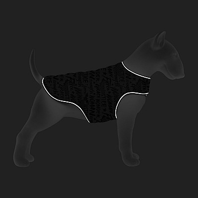 Курточка-накидка для собак WAUDOG Clothes, рисунок "Чудо-женщина в розовом", L, А 41 см, B 58-70 см, С 42-52 см