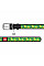 Ошейник WAUDOG Design с рисунком "Авокадо", премиум кожа, металлическая пряжка (ширина 15 мм, длина 27-36 см) черный