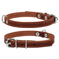Нашийник "CoLLaR" одинарний (ширина 20мм, довжина 32-40см) коричневий