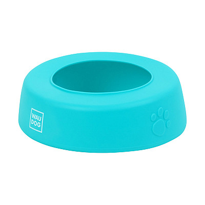 Миска-непроливайка WAUDOG Silicone 1 л синий