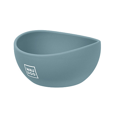 Миска WAUDOG Silicone, 250 мл серый