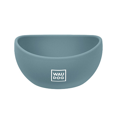 Миска WAUDOG Silicone, 250 мл серый